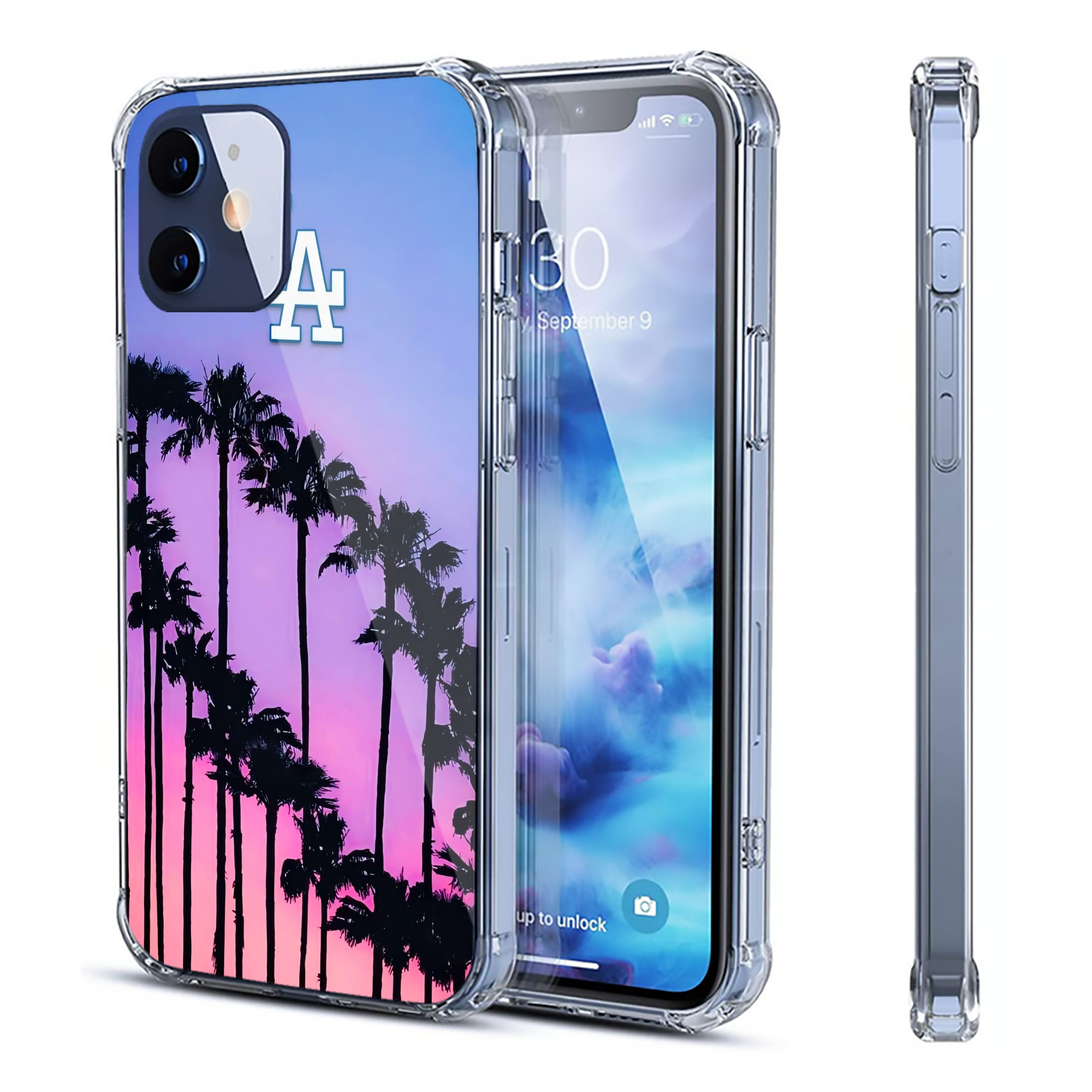  Clear IPhone 12 Case – Soft TPU With UV Print – Enhanced Drop Protection, Precise Fit, Anti-Fingerprint, Customizable Design, Scratch-Resistant, Yellow-Resistant